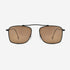 Fashion Square Metal Men's Sunglasses Toledo